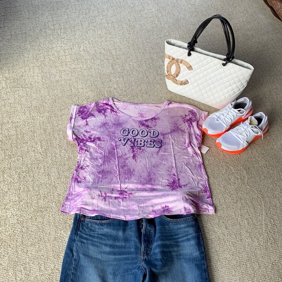 Style & Co Good Vibes Tee - Picture 3 of 13